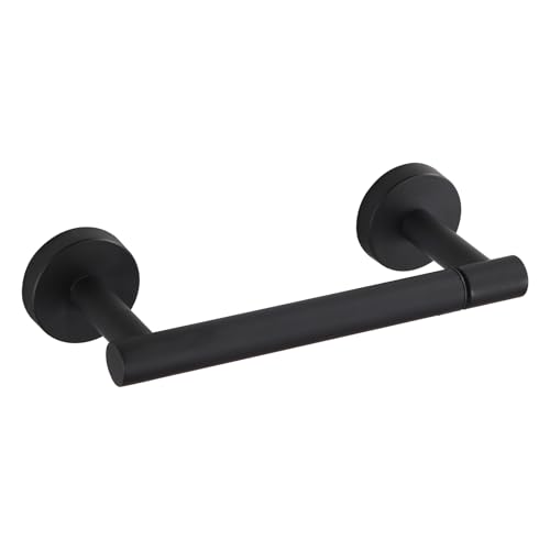 BGL Toilettenpapierhalter Schwarz Wandhalterung, Badezimmer Toilettenpapierhalter Mattschwarz SUS 304 Edelstahl, Doppelpfosten schwenkbarer Toilettenpapierrollenhalter für Badezimmer RV BGL Toilettenpapierhalter Schwarz Wandhalterung, Badezimmer Toilettenpapierhalter Mattschwarz SUS 304 Edelstahl, Doppelpfosten schwenkbarer Toilettenpapierrollenhalter für Badezimmer RV