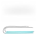 SunXTMY Bulbos para vehículos de Motor Guía 2pcs DRL Ultrafino 30 45 60 cm de manejo de día la luz del Tubo Flexible Suave Impermeable del Coche LED de Gaza De LED Bulbos