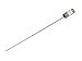 Cleaning Pin, Silver, 0.8mm Wire