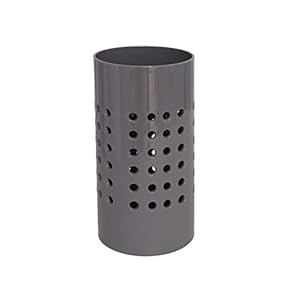 EUROXANTY Keukengerei houder | bestekhouder | modern en modern design | robuuste gebruiksvoorwerpen houder | organizer voor keukengerei | grijs