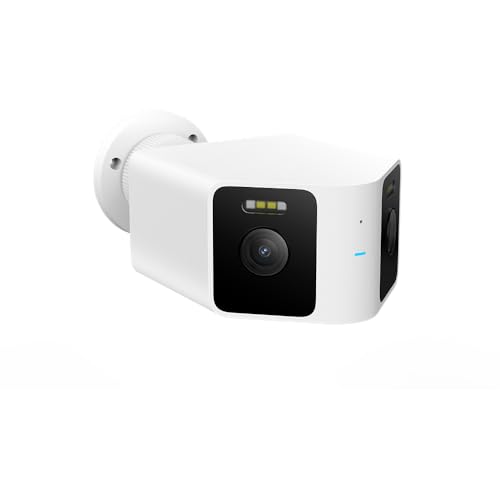 XIAOMI Outdoor Camera CW100 Dual - Double Objectif - Vision Nocturne Couleur - Caméra de Surveillance Détection IA Locale & Étanche IP66