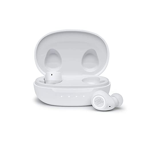 JBL Free II Écouteurs sans fil Bluetooth avec étui de chargement Blanc - Les Beatles, Paul McCartney, John Lennon, RIngo Starr, George Harrison JBL Free II Écouteurs sans fil Bluetooth avec étui de chargement Blanc