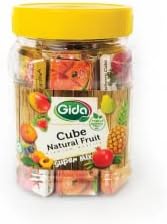 All-Natural Fruit Cubes! Mixed Flavored Yummy Fruit Chews (1lb/454g)
