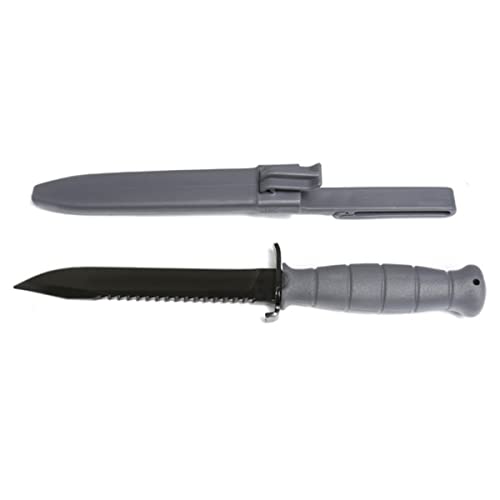 Glock Field Knife Fixed Blade 6.5 Inch Grey Clip Point