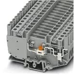 0311126, Test Disconnect Terminal Block, 1row 2conn, Screw, DIN Rail, 8AWG, 41A, URTK/SP
