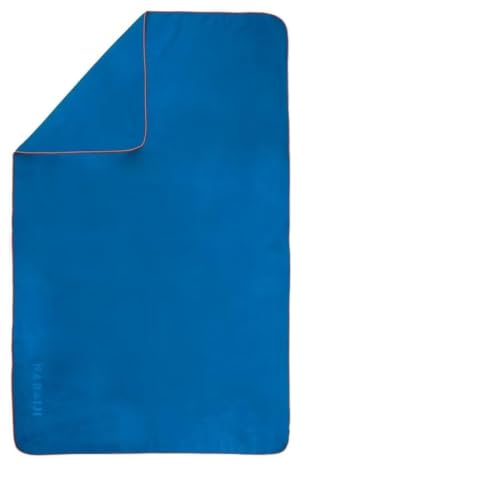 Image of Decathlon Swimming Microfiber Towel Size L 80 x 130 cm (Blue)