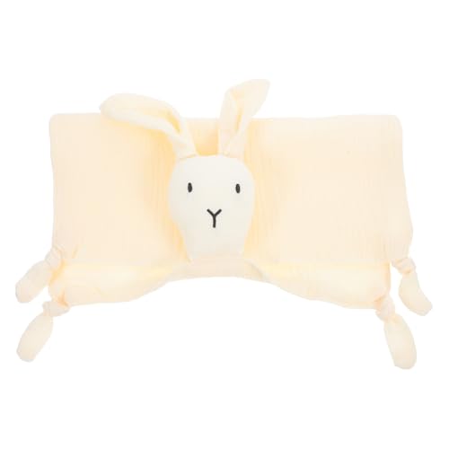 HAPINARY Bunny Comfort Blanket for Soft Muslin Security Blanket for Sleeping Soothing and Playtime Breathable Blanket for Boys