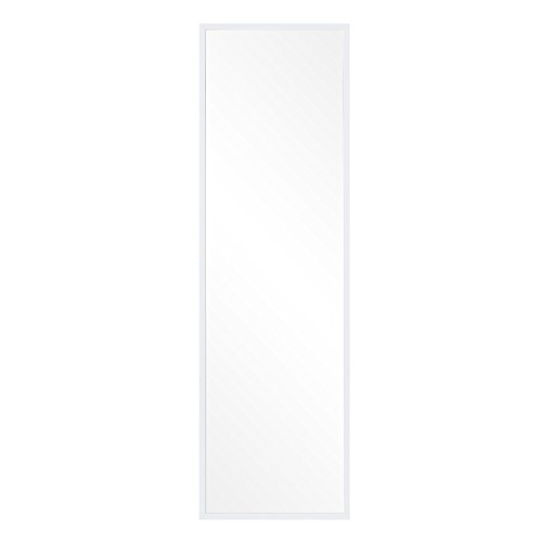 Patton Wall Decor White Free Standing Floor Mirror with Adjustable Easel, 17
