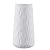 Molain Ceramic Vase, White Flowers Vase, Modern Cylinder Vase for Decorative Vase, Small Pampas Grass Vase for Home Living Room Dining Table Farmhouse Office Decor