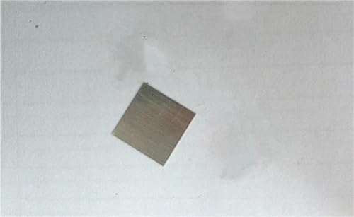 sujeniir Pure Platinum Tablet, Platinum Plate Electrode, Purity: 99.99%, Specification: 10 * 10 * 0.2mm.