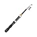 Telescopic Fishing Rod - Collapsible, Extendable for Saltwater and Freshwater, Lightweight and Compact Design, 3.2 Feet