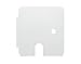Thetford|B&B Molders RV Replacement Parts and Accessories RV Camper Replacement 8.5 inch x 8 inch Storage Hatch Door with Access Door Polar White PN 94186