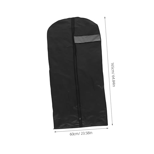 Beaupretty Hanging Garment Bag for Closet Storage Protective Suit Cover for Coats and Jackets Ample2