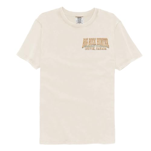 Premium Collection Big Buck Hunter Front & Back Print Adult Comfort Colors T Shirt Video Game Graphic Tee