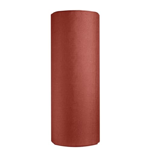 Image of Timber Acoustics Tube Traps | Rockwool | Freestanding Bass Traps | Absorber Diffuser | Room Acoustics & Soundproofing | Home Theatres & Music Studios [Single] 4' x 1' (Red)