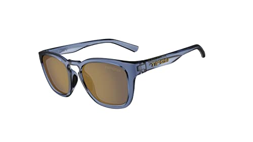 Tifosi Optics Smirk Sunglasses (Crystal Denim, Gold Mirror)