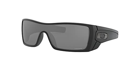 Image of Oakley mens Oo9101 Batwolf Rectangular Sunglasses
