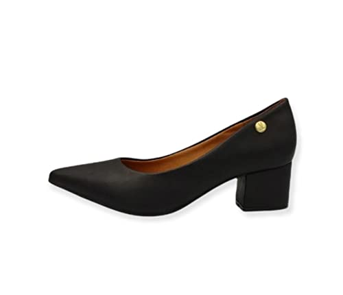 Sapato Scarpin Vizzano Camurca Preto 1220.315 (36, Preto)
