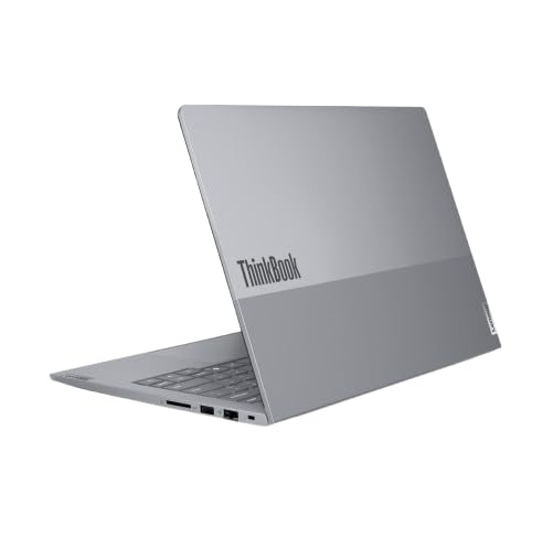 Image of Lenovo ThinkBook 14, Intel Core 5 210H, 16GB RAM, 512GB SSD, WUXGA IPS 14 inch (35.56cm), Windows 11 Home, Office 2024, Arctic Grey, 1.36Kg, 21UYA04VIG, Fingerprint, Backlit, 400 Nits, 1Y Warranty, Laptop