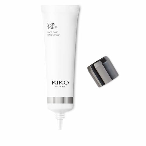 KIKO Milano Skin Tone Face Base, Base Correctora Del Tono Para El Rostro: Minimiza Las Discromías Rojizas