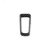 - Pour Mercedes Pour Benz Classe C GLC W205 X253 Autocollant Cadre Garniture Bouton P Frein À Main Électronique En Fibre Carbone