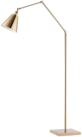 Maxim Library-One Light Floor Lamp-11 Inches Wide by 55 inches high-Heritage Finish