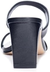 Chinese Laundry Women's YANTI Softy Kid Heeled Sandal, Black, 8.5 | Image 3