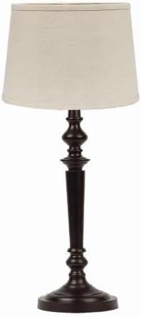 Miniatura 5 de Wellington Spindle Black - Lámpara decorativa de 3 x 6 pulgadas, estilo campestre, decoración primitiva para el hogar