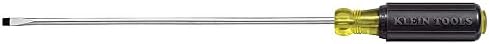 Klein Tools 608-8 Mini Flathead Screwdriver, 1/8-Inch Cabinet Tip with 8-Inch Round Shank