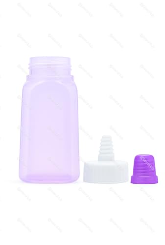 Image of MaruHub 2pcs Mini Ketchup Bottles with Funnel (30ml) | Refillable Condiment Squeeze Containers for Sauce, Honey, Mustard, Soy, Syrup | Portable Travel Sauce Bottles for Bento Lunch Box & Kids