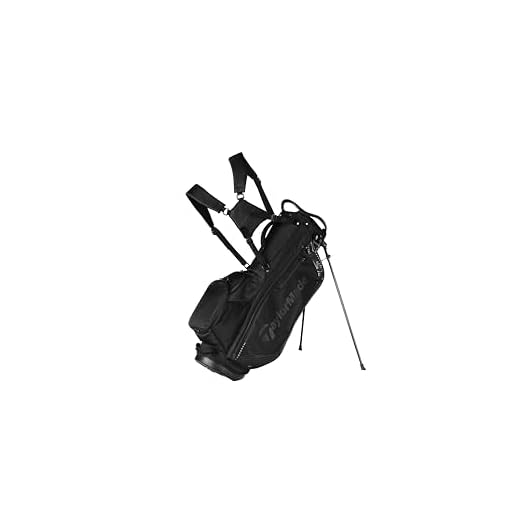 TaylorMade 2023 Pro Cart Bag, Black, Golf Club Bag