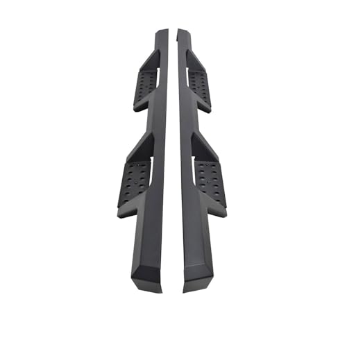Westin 56-14125 HDX Drop Nerf Bars fits 2019-2025 Silverado Sierra 1500 (Exc Silverado LD Sierra 1500 Limited) 2020-2025 Silverado Sierra 2500 3500 Double Cab Textured Black Pair