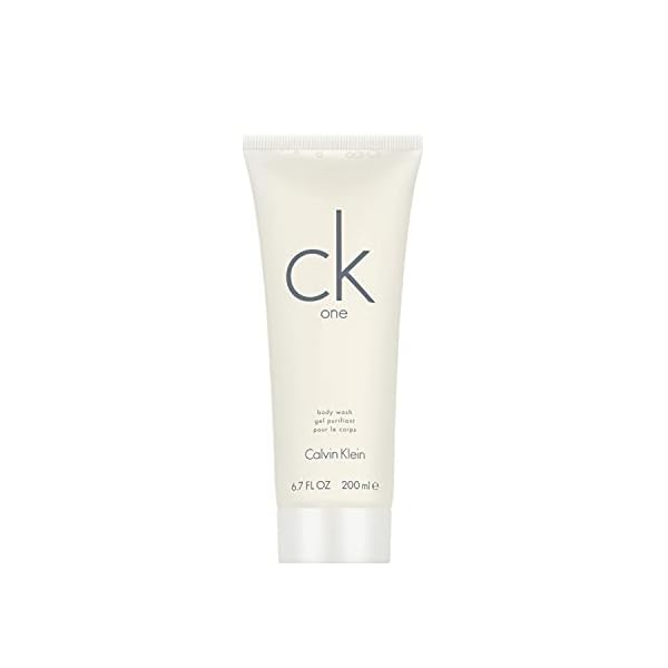 CALVIN KLEIN ck one Hair and Body Wash, 2in1 Duschgel für Haare und Körper, aromatisch-zitrischer Unisex-Duft, 200ml