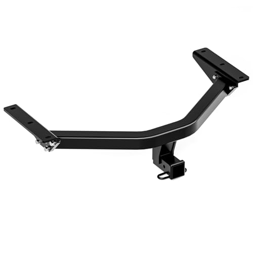 FLYCLE 2 Inch Trailer Towing Hitch Receiver, Powder Coated Steel