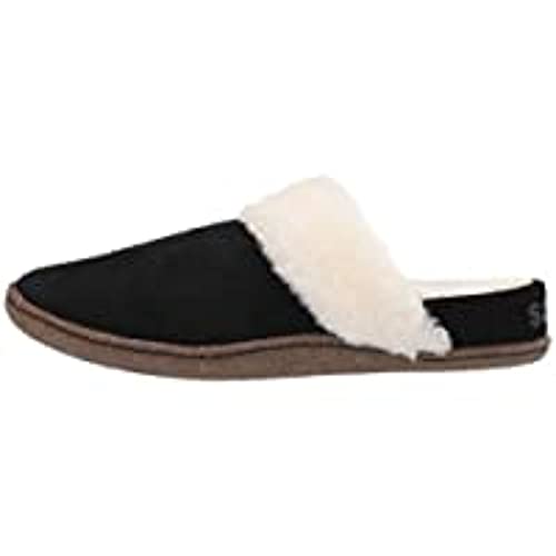 Sorel Women's Nakiska Slide II Slipper - Black, Natural - Size 9