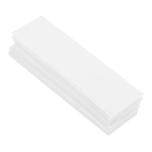 DIKACA 実験用吸水紙フィルターペーパー 高速吸水 薄型吸収ストリップ 生物学 化学研究用顕微鏡清掃紙