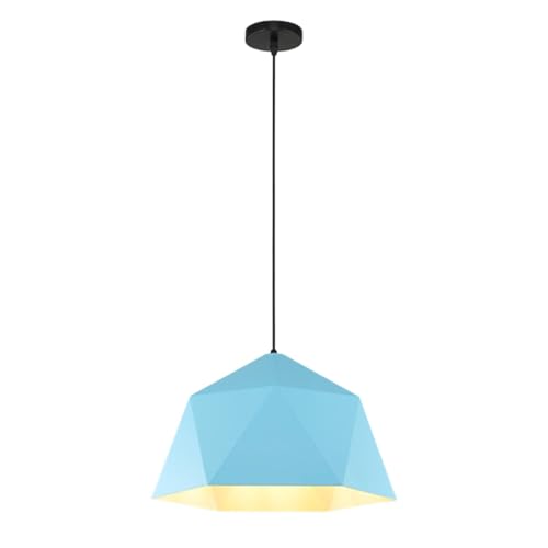 LATAFA Lámpara Colgante De Color Simple Accesorio De Iluminación para Decoración De Techo De Pasillo Luces Colgantes Coloridas De Un Solo Cabezal Candelabros De Decoración De Estilo Pastoral