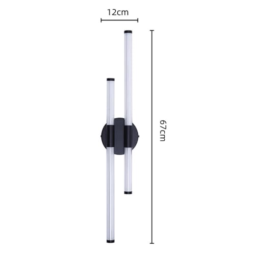 Applique murale LED dorée pour chambre à coucher et luminaire intérieur