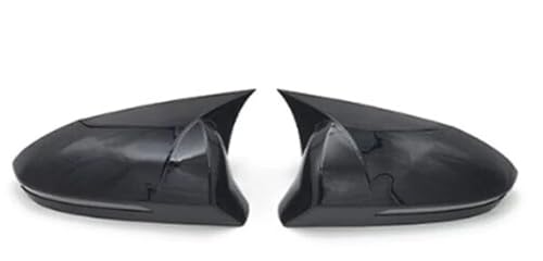 Coque de rétroviseur extérieur en carbone pour Hyundai Tucson 2021-2023 coques gloss black