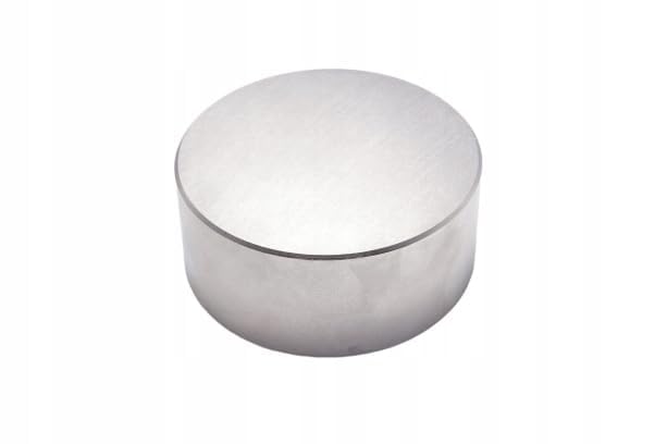 1 piezas imanes de neodimio cilíndricos 70x50 mm N38, extra fuertes y niquelados, ideales para bricolaje, manualidades, electrónica y uso industrial