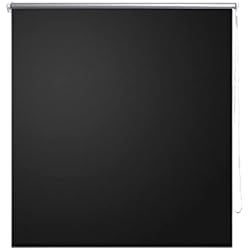 Persianas Enrollables Black Out Precio Estor persiana Enrollable 160 x 175 cm Negro