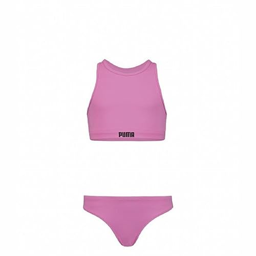 PUMA Girl's Racerback Bikini Set, Opera Mauve, 152