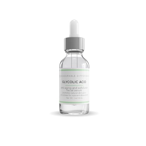 Glycolic Acid Serum for Face | Blend with Licorice Root & Green tea Extract | Anti-Aging Exfoliator for Radiant Skin | Reduces Fine Lines, Wrinkles, Dead Skin Cells & Acne Scars