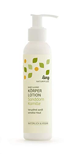 Preisvergleich Produktbild Lenz Naturpflege Baby Körperlotion Sanddorn Kamille - 150 ml