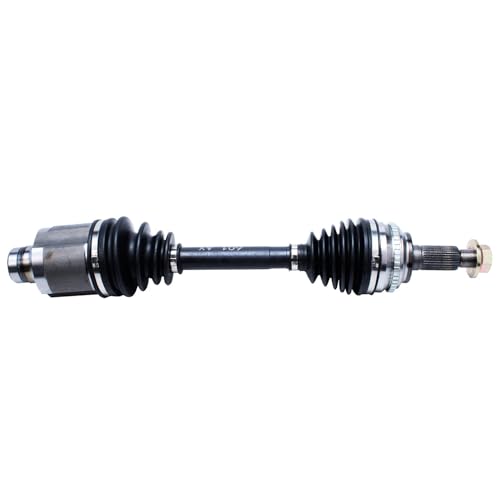 Image of Detroit Axle - FWD Front Right Steering Knuckle CV Axle Assembly Replacement for 2007-2014 Ford Edge, 2007-2015 Lincoln MKX - 2pc Set