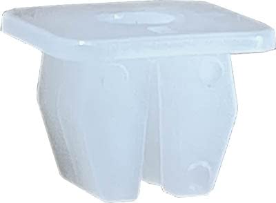 Swordfish 60173-100pcs Nylon License Plate Nut & Headlight Door Mounting Screw Nut for Chrysler 6033184