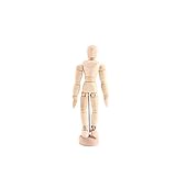 Artists Wooden Manikin Movable Body Joints Human Figure Puppet Toys Model for Sketching Drawing Aid Mannequin Manikin(4.5in)