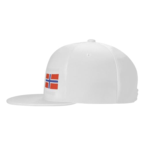 Norwegian Flag Adjustable Outdoor Baseball Hat Flat Hat4