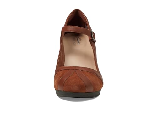 Clarks Damen Ambyr Light Pump, Tan Combi, 39.5 EU – Ansicht 4