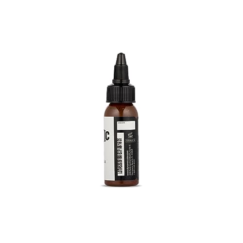 Image of Dynamic Color Brown Tattoo Ink, Made in USA Since 1990, 1 oz | Sterilized and lot-numbered for full traceability; established American brand trusted by artists worldwide